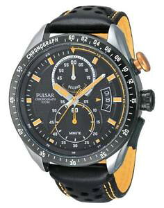 yzpulsar herrenuhr chronograph pw4007x1 analog chronograph,stoppuhr,tachymeter led
