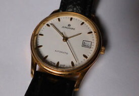 【送料無料】alte herren junghans automatik eta 28242 m datum vintage automatic swiss uhr