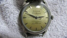 【送料無料】antique mens usa bulova automatic 23 jewel, 6 adjust 10 kt rgp wrist watch
