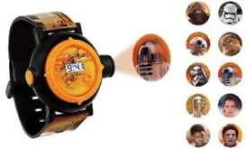 【送料無料】star wars picture projector digital watch time wristwatch icial