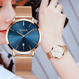 yzolevs woman watch luxury women watches ladies gold steel strap quartz date