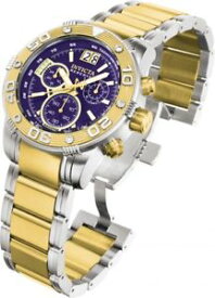 【送料無料】 mens invicta 0761 reserve ocean speedway chronograph two tone bracelet watch
