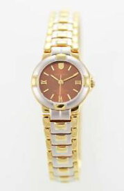 【送料無料】regency womens two tone metal wr ss round rust quartz casual watch