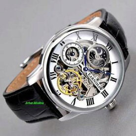 【送料無料】thomas earnshaw mens longitude collection dual time automatic luxury watch