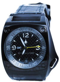 【送料無料】chase durer wing gmt pvd reversible strap watch 5504bs retail 595 50