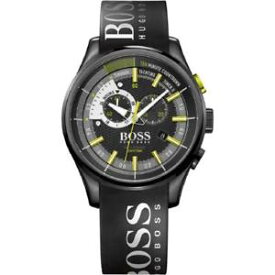 【送料無料】hugo boss mens yachting timer ii chronograph watch, rubber strap, 1513337