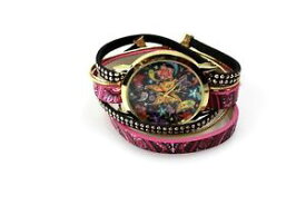 【送料無料】raspberry delight wrap bracelet watch