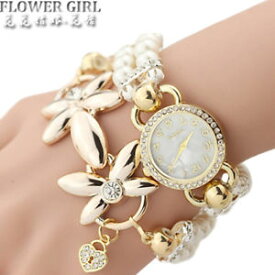 【送料無料】flower girl quartz watch women watches ladies luxury bracelet wrist watch