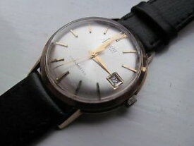 【送料無料】vintage gents accurist 9ct yellow gold wrist watch