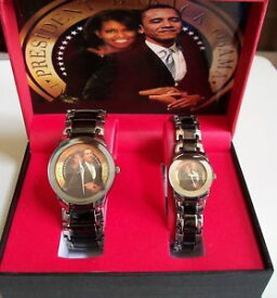 【送料無料】44th president obama amp; 1st lady his and her boxed wrist watch set good for gift