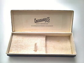 【送料無料】neues angebotultra rare vintage eberhard preextrafort watch box 1940