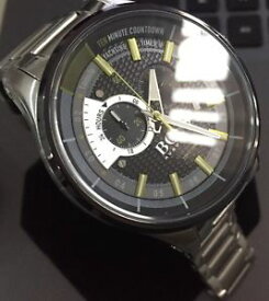 【送料無料】mens genuine hugo boss yachting timer ii chronograph designer watch 1513336