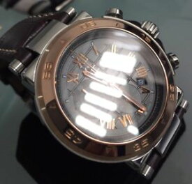 【送料無料】mens genuine gc guess collection chronograph watch rose gold swiss x90005g2s