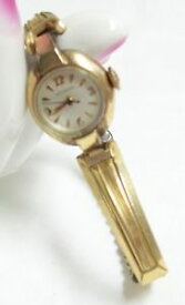 【送料無料】ladies vintage 10k rgp wittnauer watch