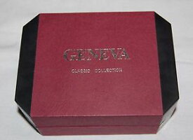 【送料無料】 geneva mens amp; womens silver tone classic collection watch set quartz nib