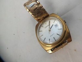 【送料無料】a fine vintage gents stainless steel cased contima gents quartz watch