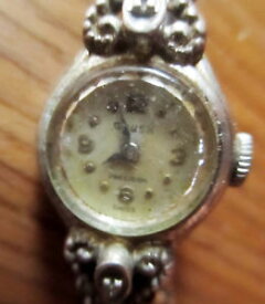【送料無料】vintage 40s gruen precision swiss womens wristwatch 10k rgp workiing runs slow