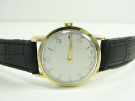 【送料無料】vintage swiss made herrenuhr 14kt585 gold kal eta 1080 men watch orologio