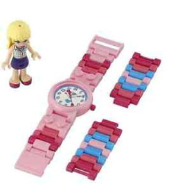 【送料無料】lego friends stephanie childrens analogue watch minidoll multicolour strap
