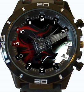 yzelectric guitar gt series sports wrist watch