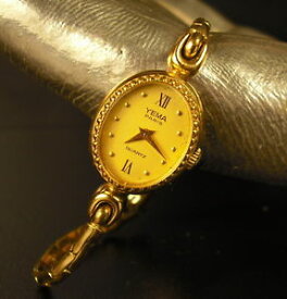 【送料無料】montre de femme yema paris quartz woman watch