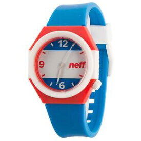 【送料無料】 neff stripe wrist watch merica red white blue america