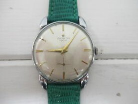 【送料無料】orologio vintage zenith manuale anni 50 acciaio mm 35 secondo polso perfetto