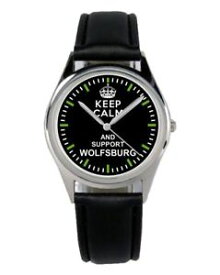 【送料無料】keep wolfsburg geschenk fan artikel zubehr fanartikel uhr b1338