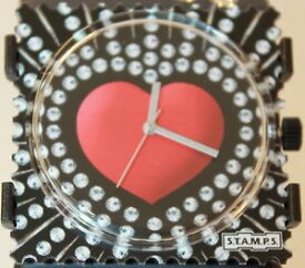 【送料無料】stamps red heart 100421 zifferblatt uhr neu original stamps stamps