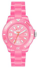 【送料無料】icewatch classic big solid polyamide mens pink fashion watch cspkbp10