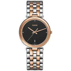 �y���������zrado womens florence 38mm two tone steel bracelet quartz watch r48869173