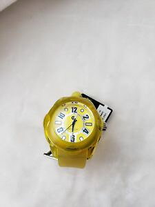 �y���������ztendence womens first rainbow xl watch yellow 3h hitech polycarbonate