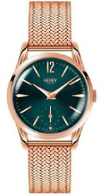 【送料無料】hlnp hl30um0130 henry london stratford ladies rose gold plated bracelet watch