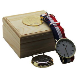 【送料無料】engraved designer wristwatch luxury watch free engraving wedding groom best man