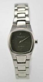 【送料無料】neues angebotkenneth cole ladies stainless steel silver easy read quartz battery watch