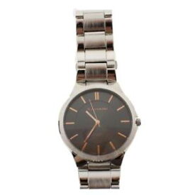 【送料無料】tahari mens silver oversized round fashion wristwatch os bhfo 2133
