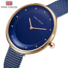【送料無料】brand luxury blue wrist watch women stainless steel ladies quartz gifts for her