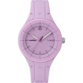 【送料無料】timex tw5m17300, ironman essential, indiglo, purple resin watch, 100 meter wr