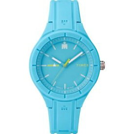【送料無料】timex tw5m17200, ironman essential, indiglo, blue resin watch, 100 meter wr