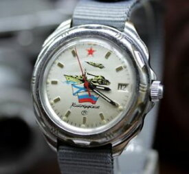 【送料無料】vintage soviet watch wostok diver komandirskie combat ship ussr 17 jewels cccp