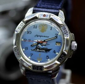 【送料無料】vintage soviet watch wostok diver komandirskie combat ship ussr 17 jewels cccp