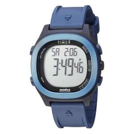 【送料無料】timex tw5m19200jv mens ironman transit blue strap digital watch