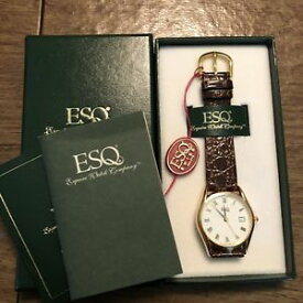 【送料無料】esq swiss quartz watch in box