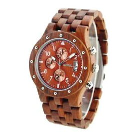 【送料無料】wooden luxury watchw109d