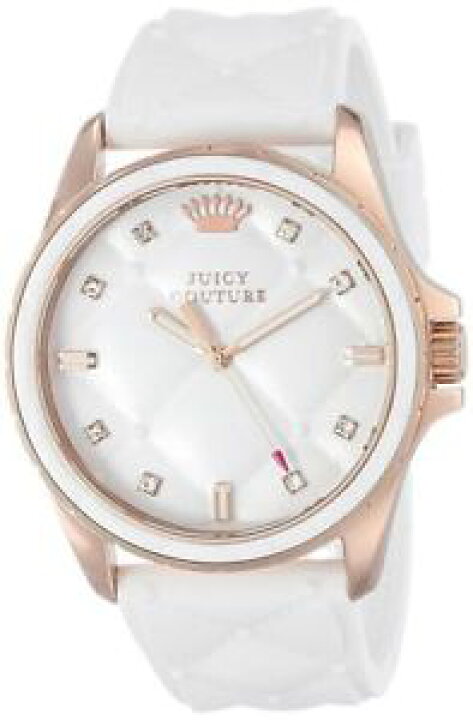 COPY - NWT Juicy White Stella Silicone Womens watch Ladies JUICY COUTURE Stainless Steel White Silicone Strap  main image 2