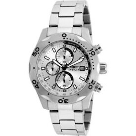 【送料無料】invicta mens specialty steel bracelet amp; case quartz analog watch inv 17747