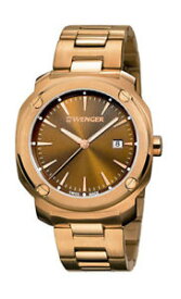 【送料無料】wenger mens edge index 100m rose gold tone stainless steel watch 011141114