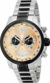 【送料無料】invicta specialty 0079 mens round chronograph date rose gold tone analog watch