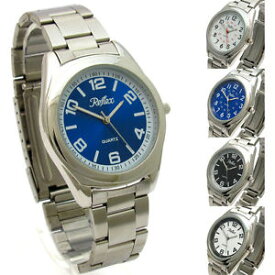 【送料無料】reflex gents quartz watch with stainless steel bracelet free uk post