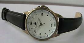 【送料無料】axxents quartz watch with leather strap
